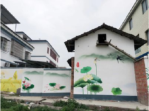  宝兴室外墙绘-从选材到保养。