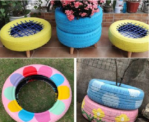  宝兴墙体彩绘-变废为宝