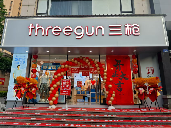  宝兴三枪连锁店装修