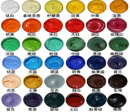  宝兴墙绘颜色的选择有讲究。