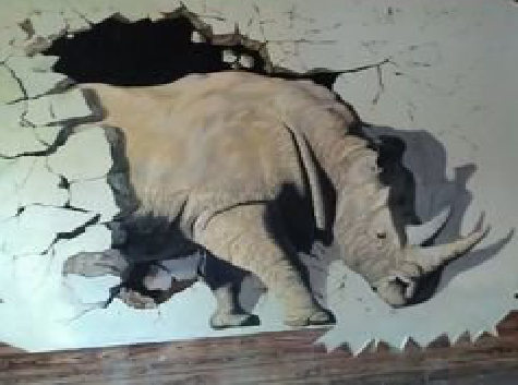  宝兴在墙绘中，如何绘制3D效果？